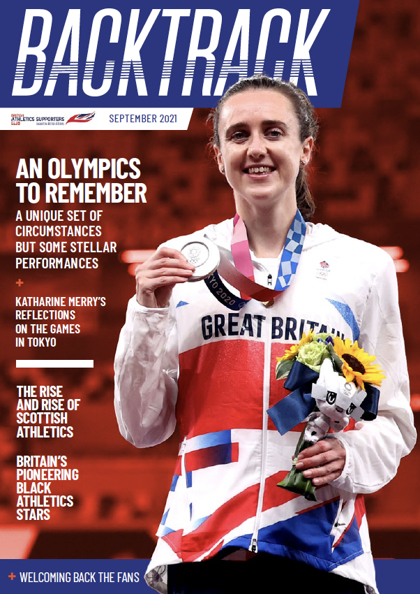 Backtrack magazine for BASC British Athletics Supporters Club September 2021