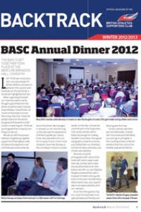Backtrack magazine for BASC British Athletics Supporters Club Winter 2013