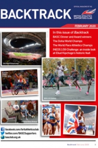 Backtrack magazine for BASC British Athletics Supporters Club Winter 2020