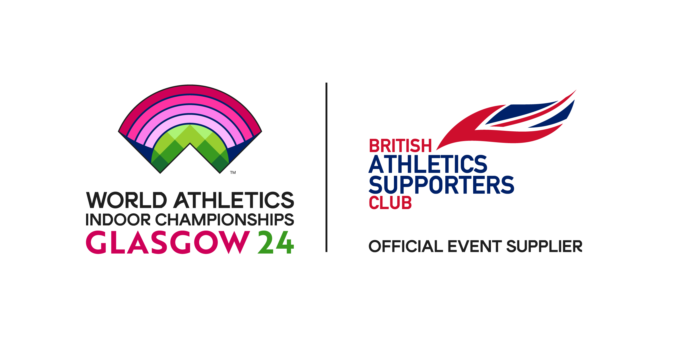 British Athletics Supporters Club, official event supplier of World Athletics Indoor Championships Glasgow 2024